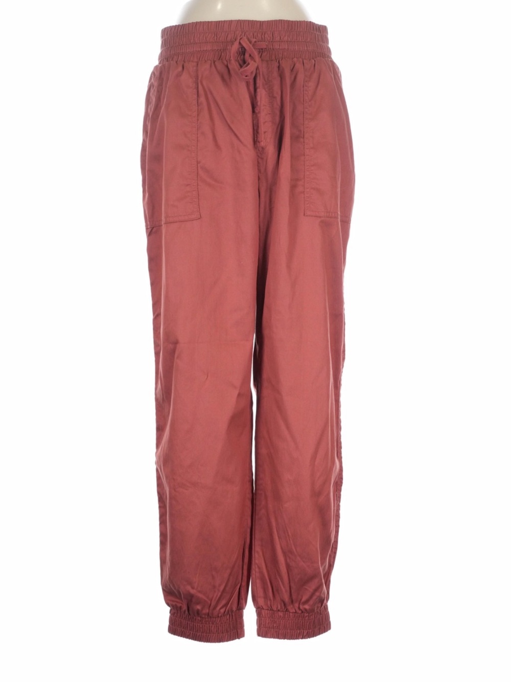 A New Day Women’s Rust/Pink Drawstring Jogger Pants Elastic Size XL
